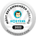 Most Recommended Hosting - Hostens 2022